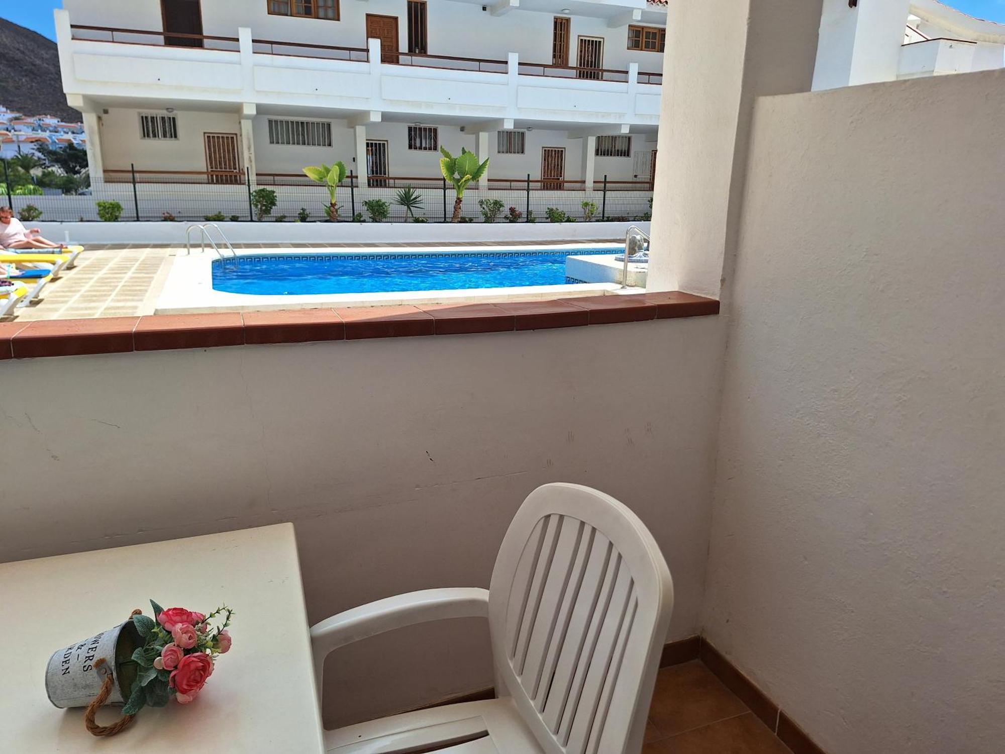 Parque Margarita, Terraza Vista Piscina Appartement Los Cristianos  Buitenkant foto