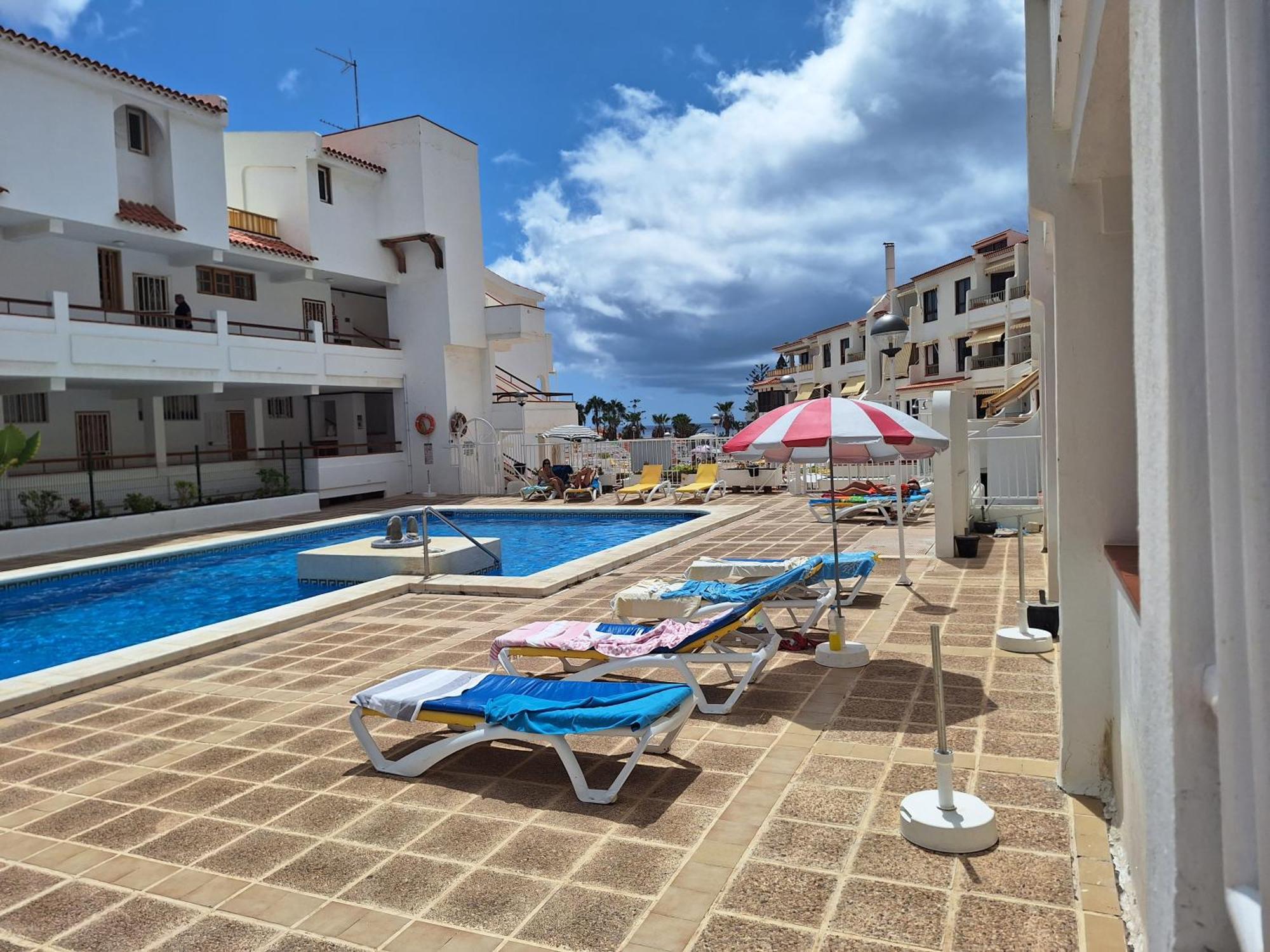 Parque Margarita, Terraza Vista Piscina Appartement Los Cristianos  Buitenkant foto