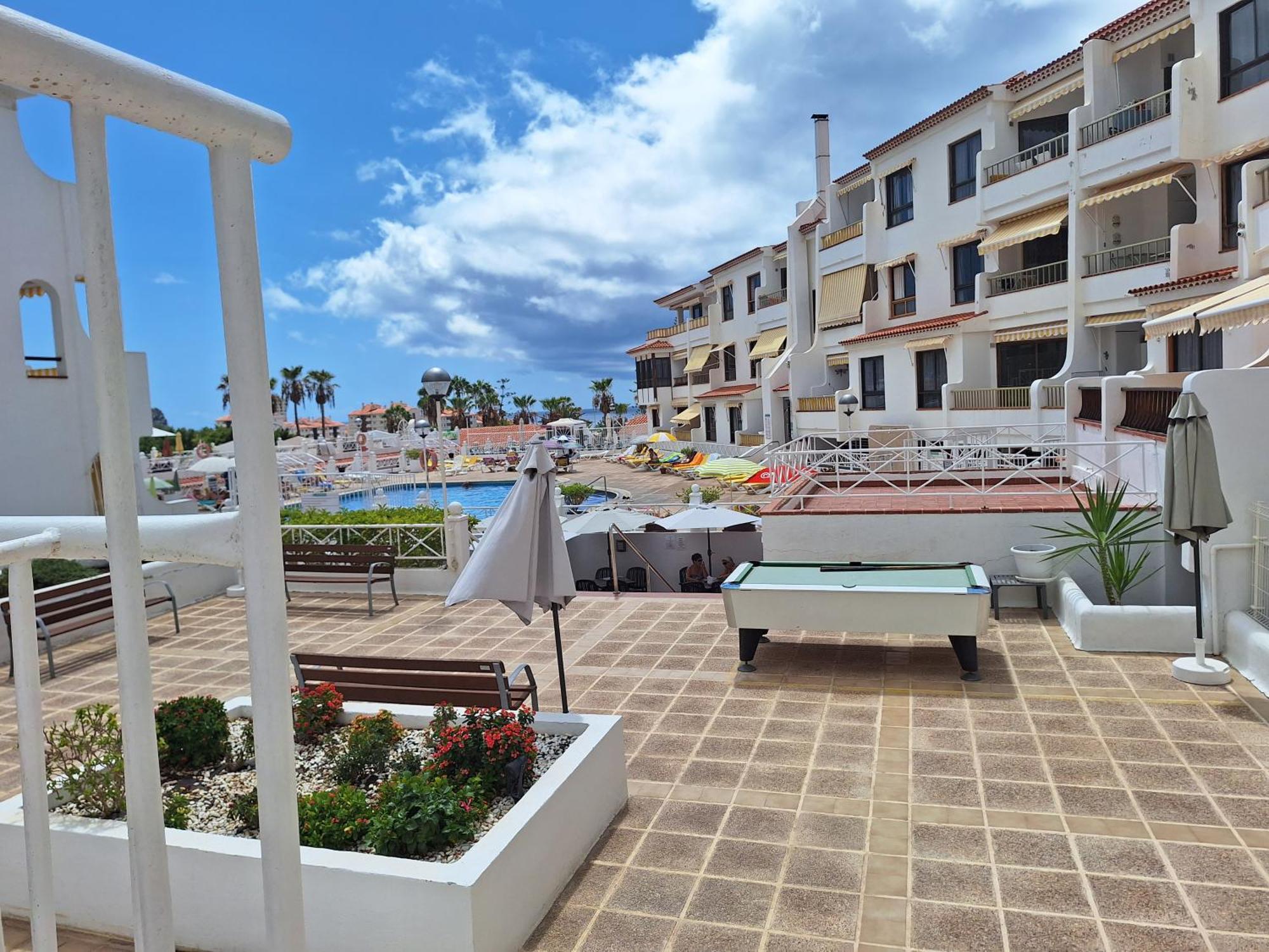Parque Margarita, Terraza Vista Piscina Appartement Los Cristianos  Buitenkant foto