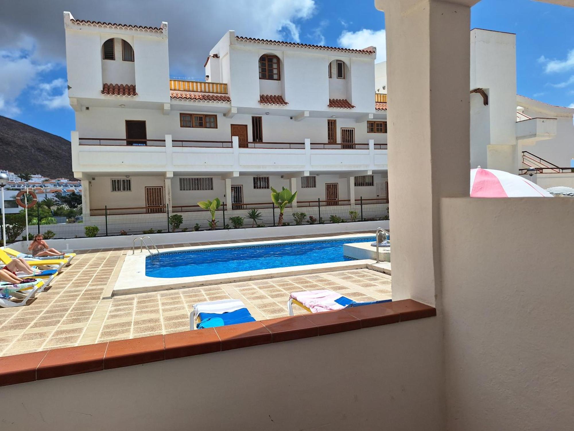 Parque Margarita, Terraza Vista Piscina Appartement Los Cristianos  Buitenkant foto