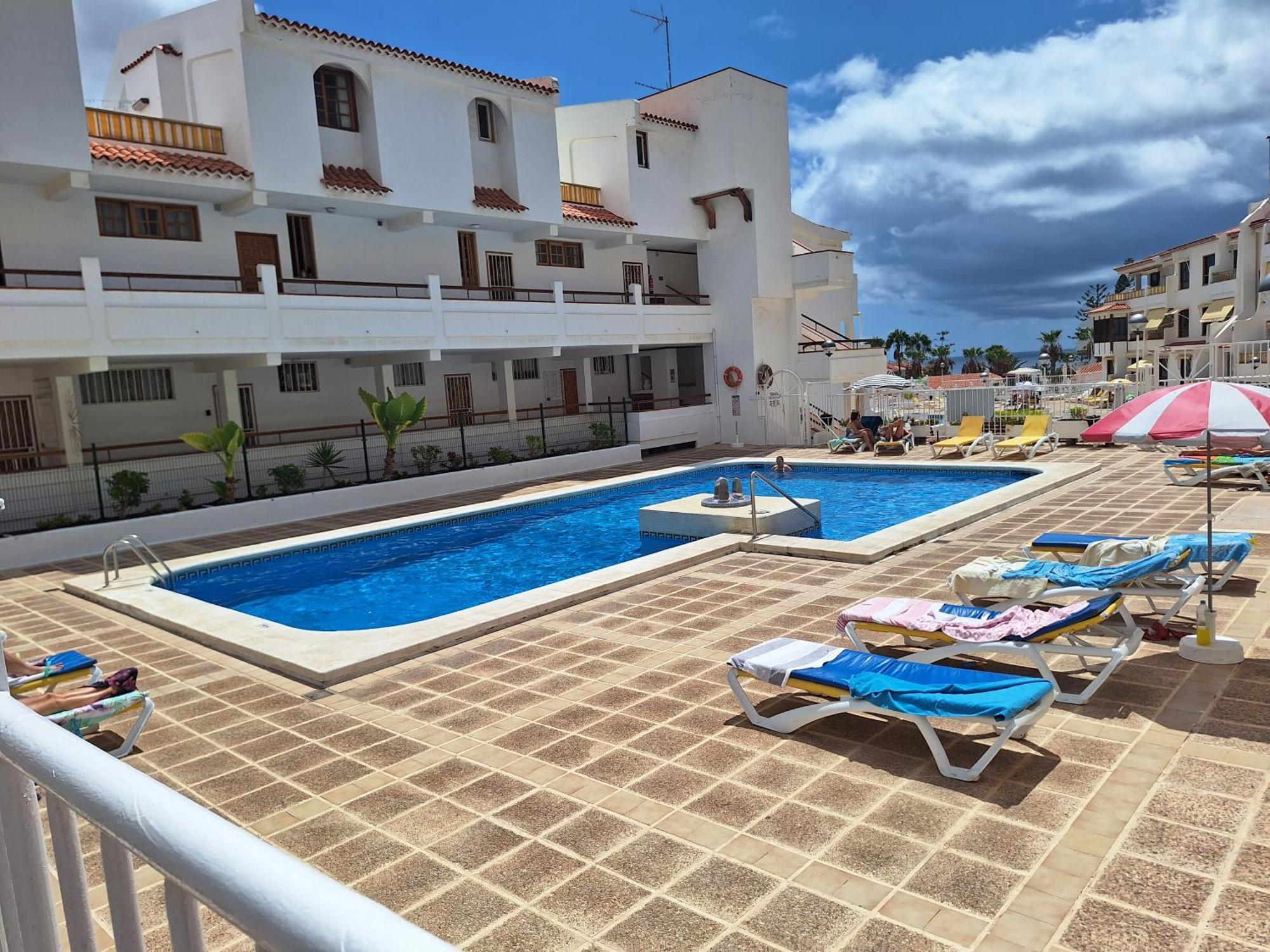 Parque Margarita, Terraza Vista Piscina Appartement Los Cristianos  Buitenkant foto